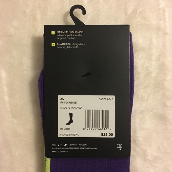 NIKE Dri-Fit Knee High Vapor Football Mens Socks - Picture 4 of 8
